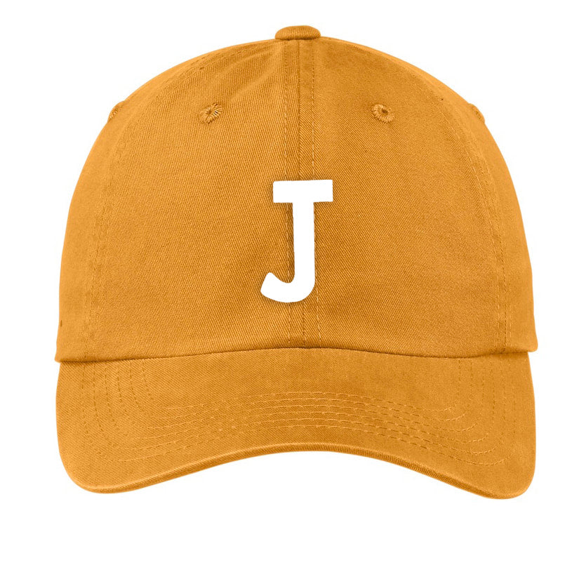 Custom Initial Baseball Cap