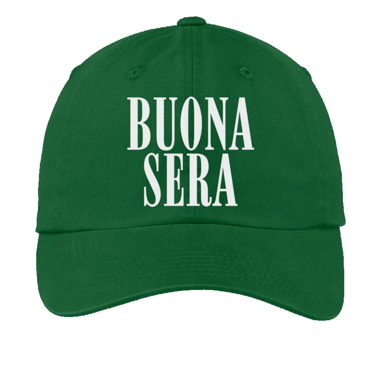 Buona Sera Stacked Western Baseball Cap