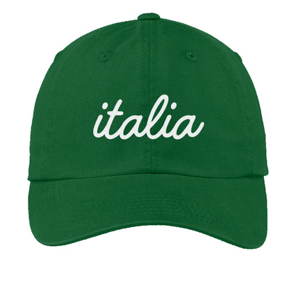 Italia Cursive Baseball Cap