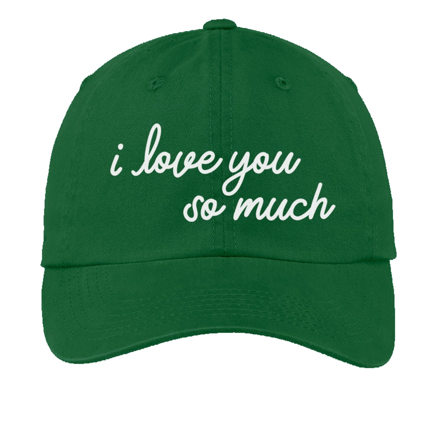 i love you so much Baseball Cap
