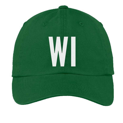 WI State Baseball Cap
