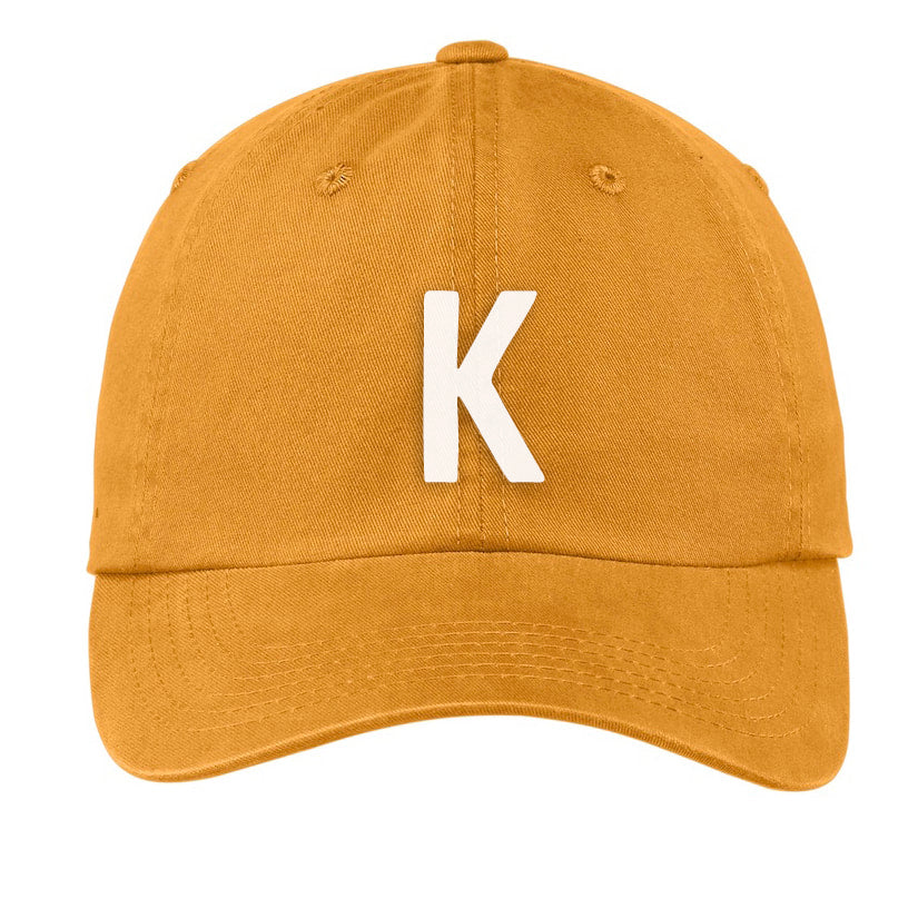 Custom Initial Baseball Cap