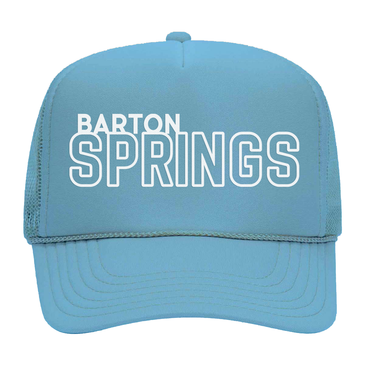 Barton Springs Outline Foam Snapback