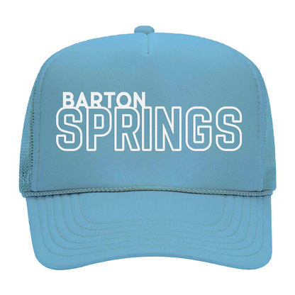 Barton Springs Outline Foam Snapback