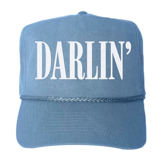 DARLIN' Western Canvas Trucker