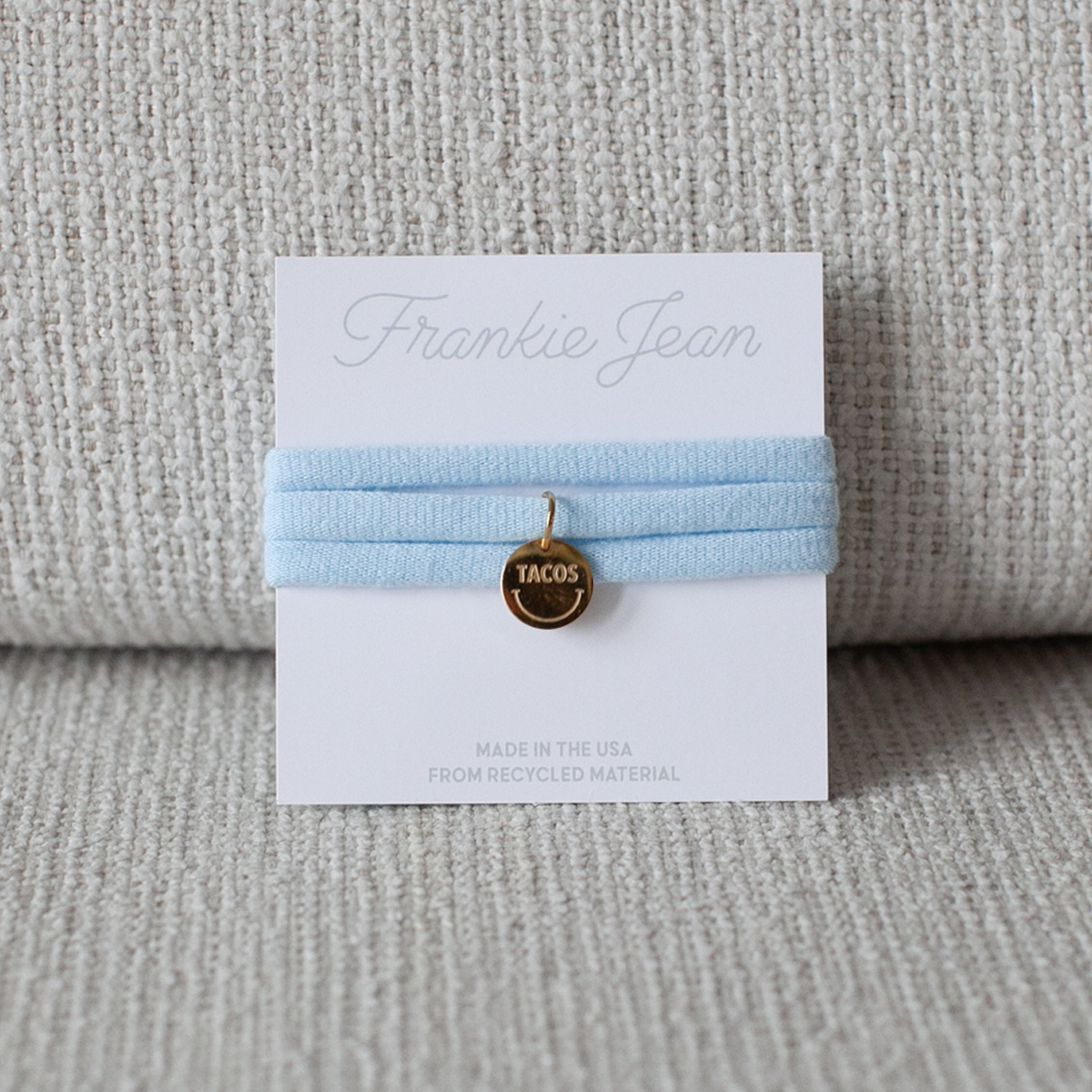 Tacos Smile Recycled Choker