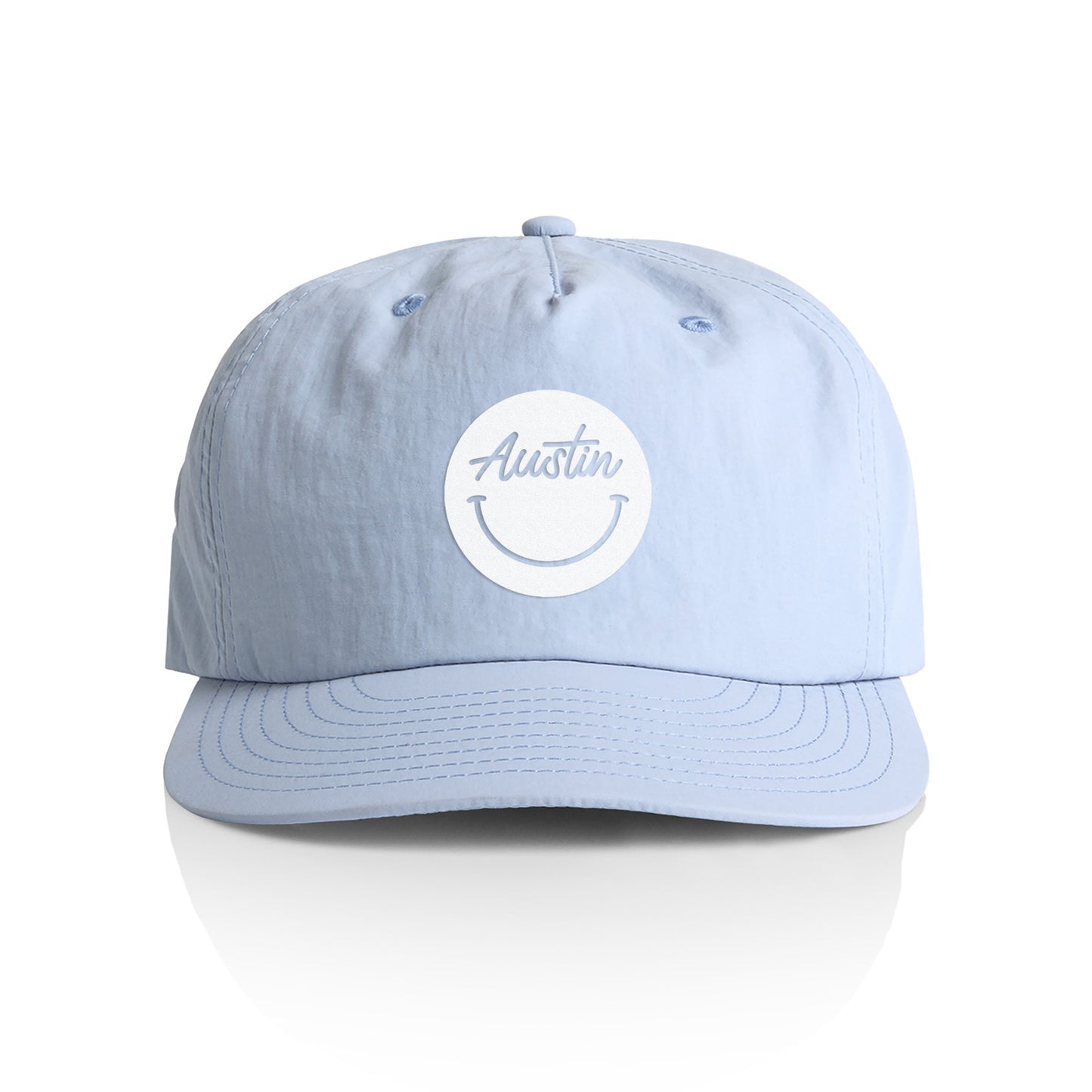 Austin Cursive Smile Nylon Snapback