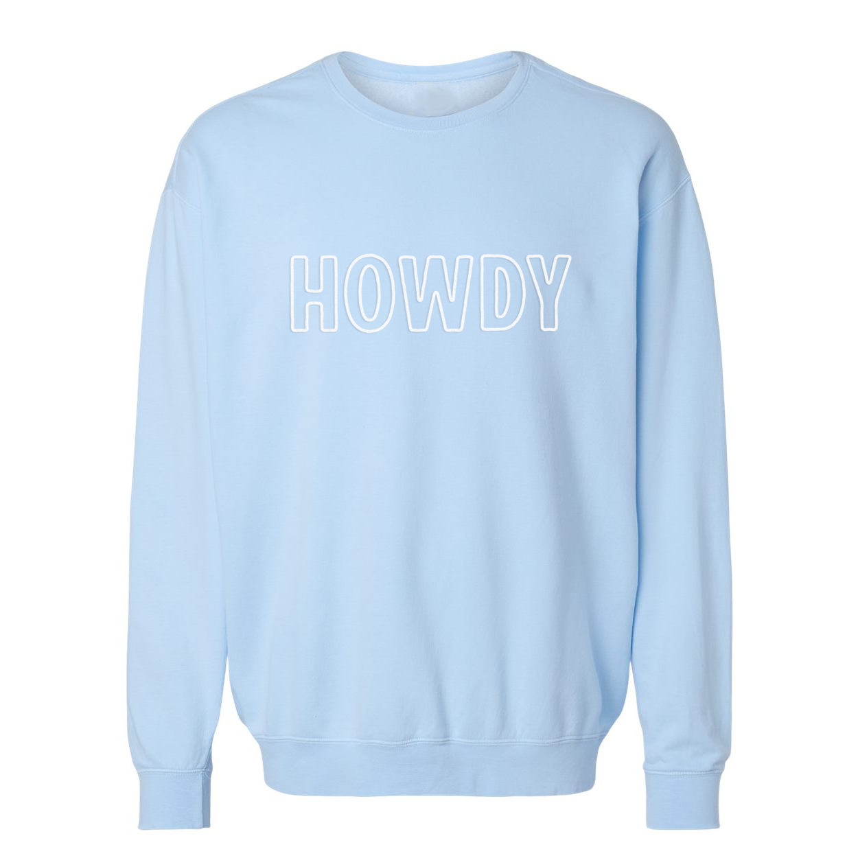 Howdy Outline Washed Sweatshirt