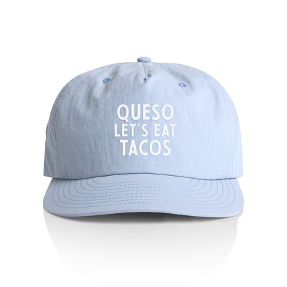 Queso Let's Eat Tacos Nylon Snapback