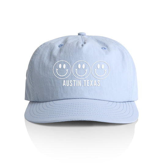 Smile Austin Texas Nylon Snapback