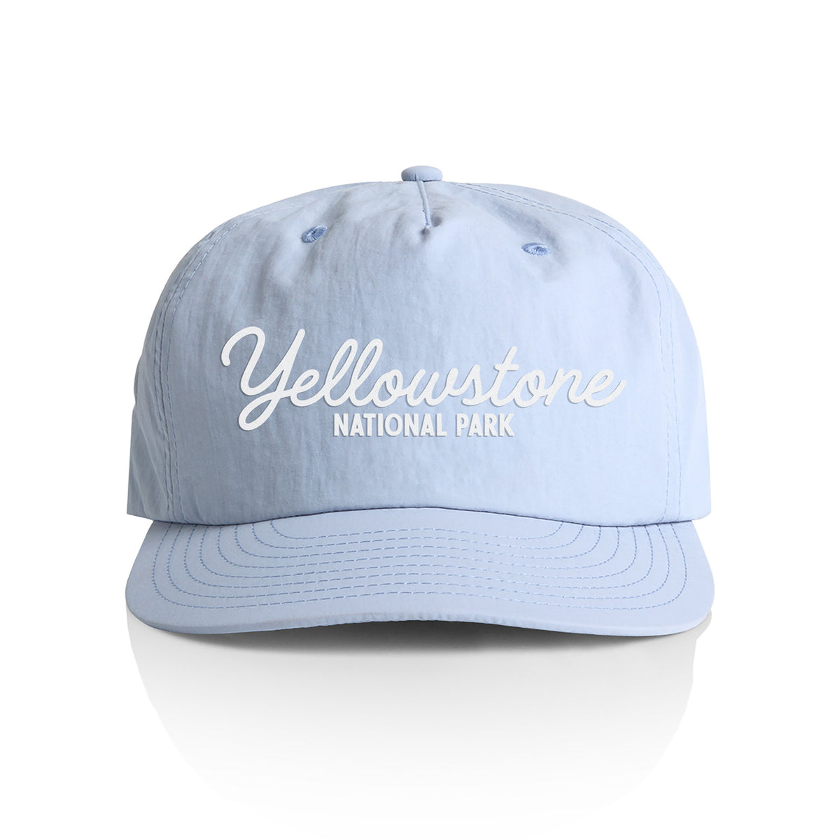 Yellowstone National Park Cursive Nylon Snapback