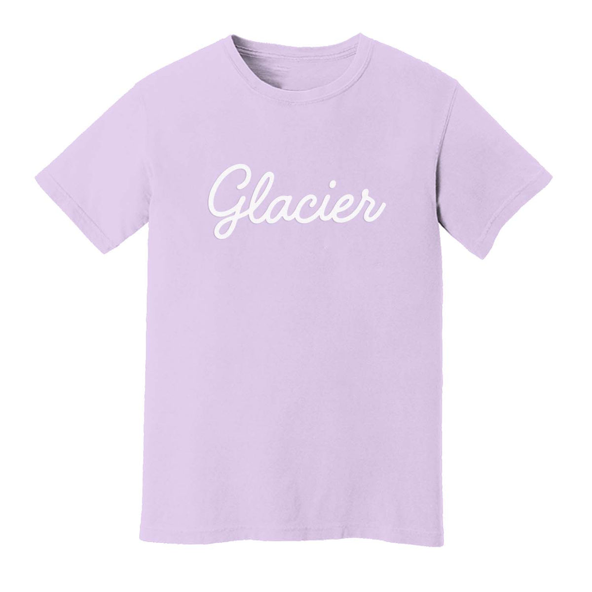 Glacier Cursive Washed Tee