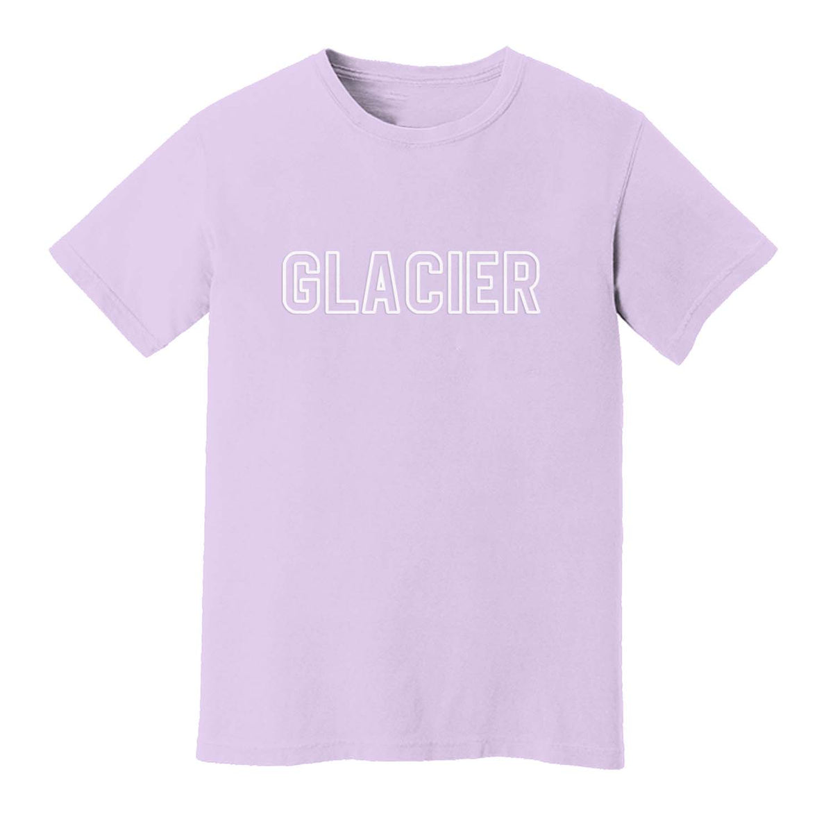 Glacier Outline Washed Tee