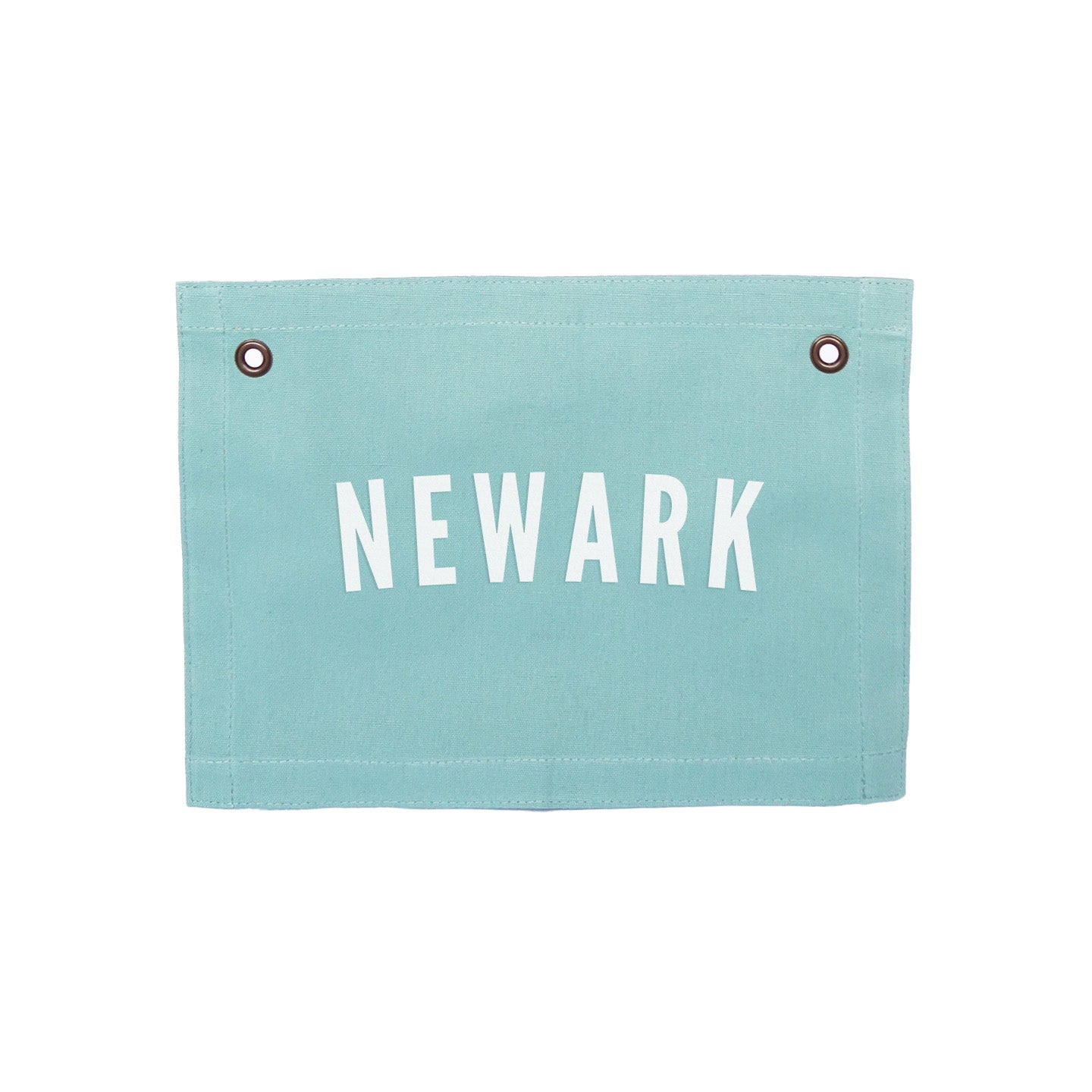 Custom Hometown Small Canvas Flag