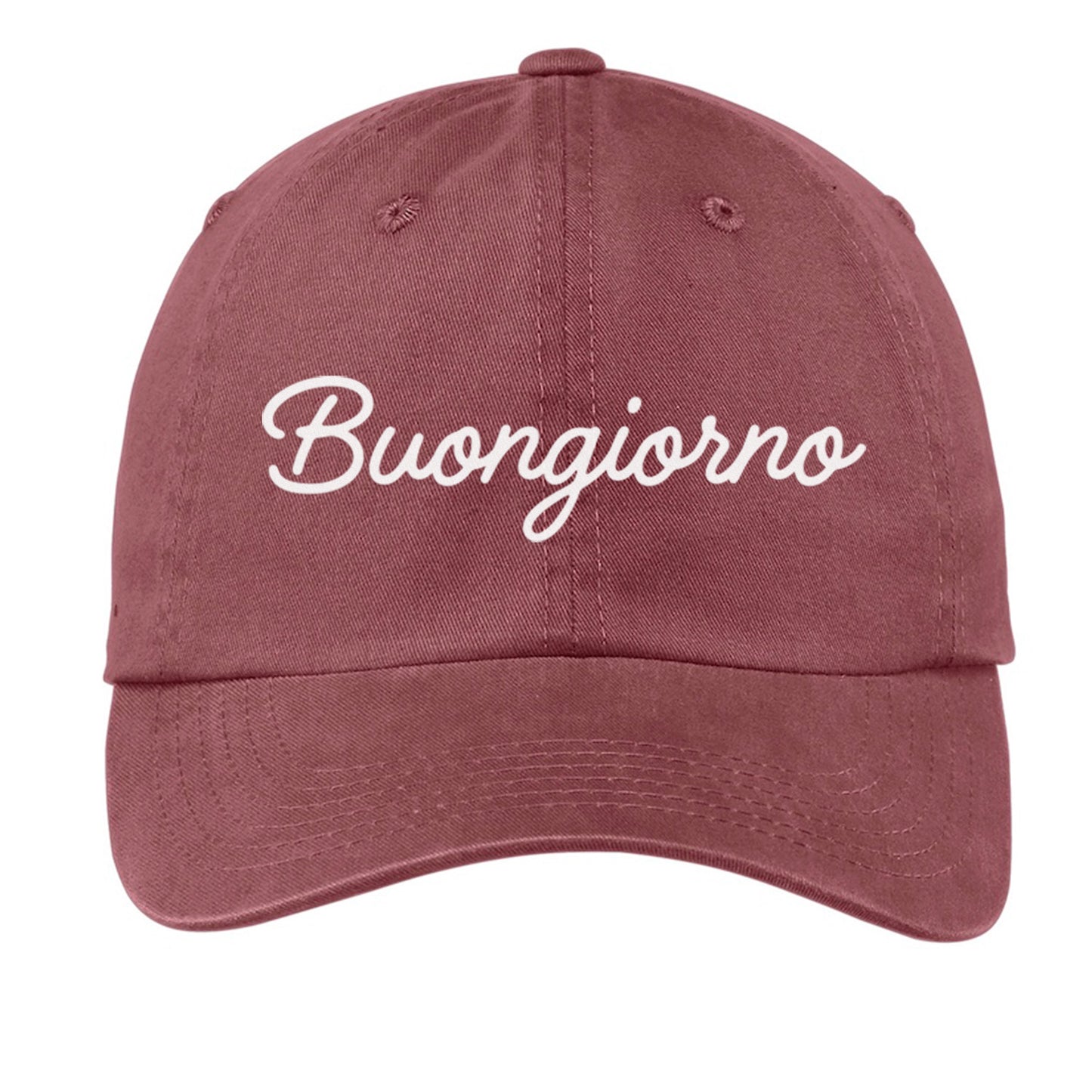 Buongiorno Cursive Baseball Cap