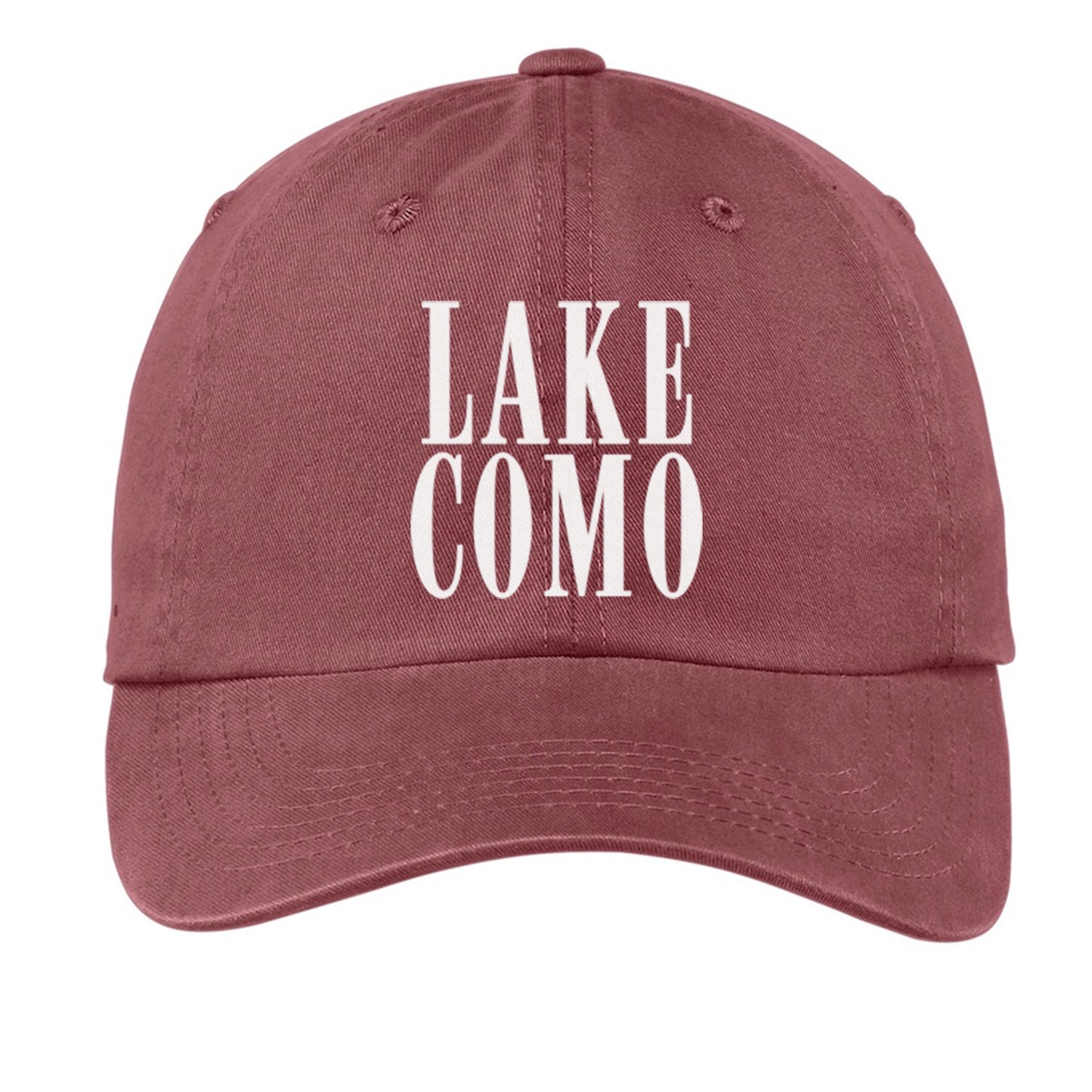 Lake Como Western Baseball Cap