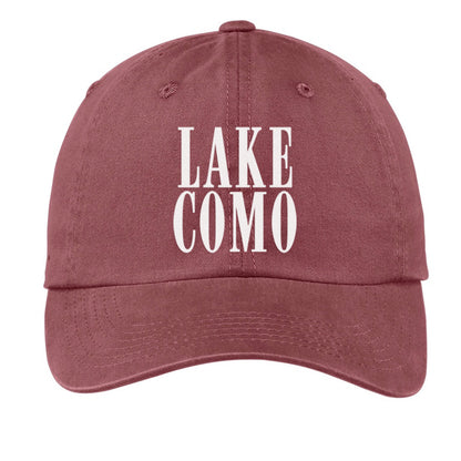 Lake Como Western Baseball Cap