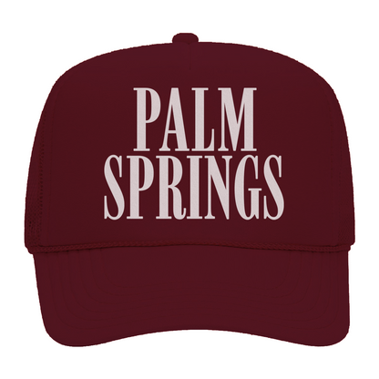 Palm Springs Western Foam Snapback