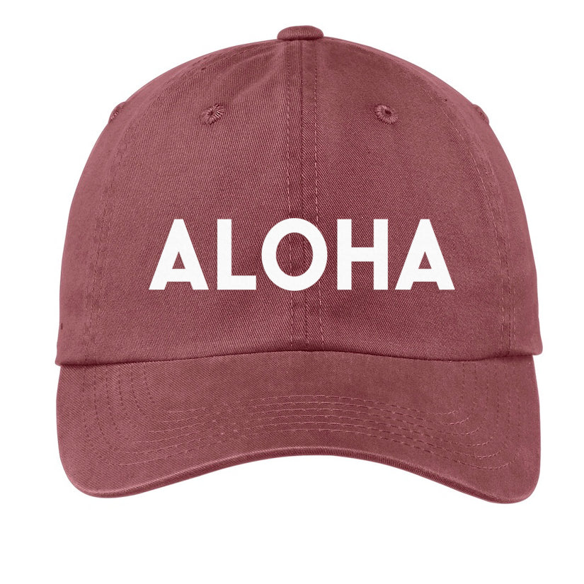 Aloha Baseball Cap (Hawaii) – Frankie Jean