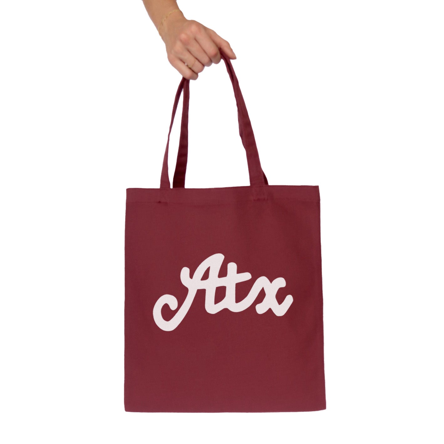 ATX Cursive Tote Bag