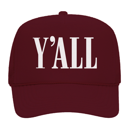 Y'all Western Foam Snapback