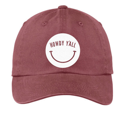 Howdy Y'all Smile Baseball Cap