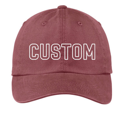 Custom Baseball Cap - Outline
