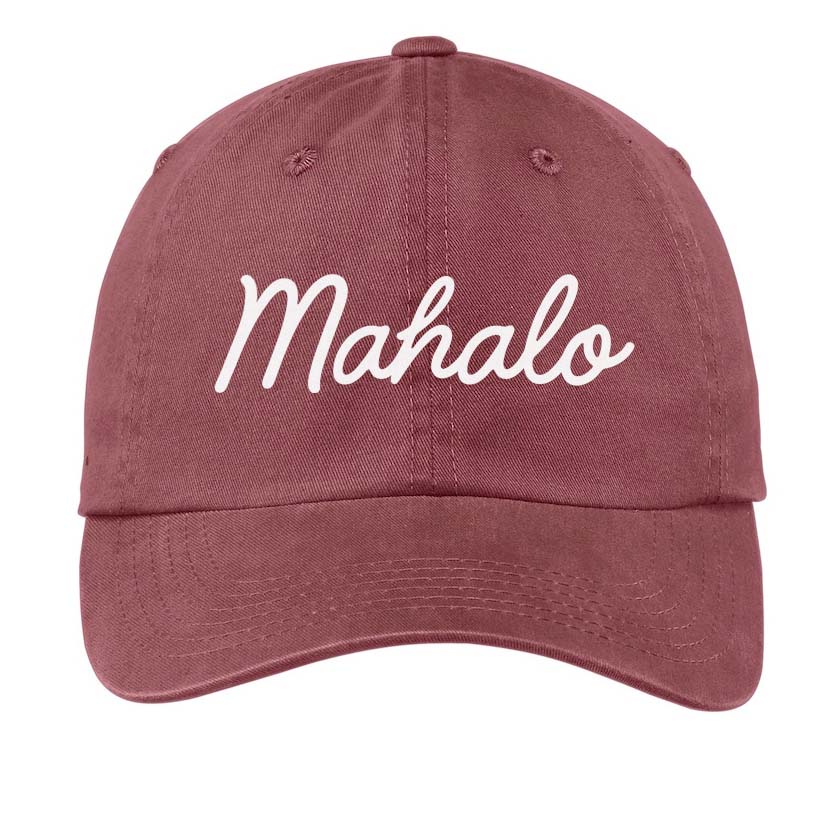 Mahalo (Hawaii) Baseball Cap – Frankie Jean