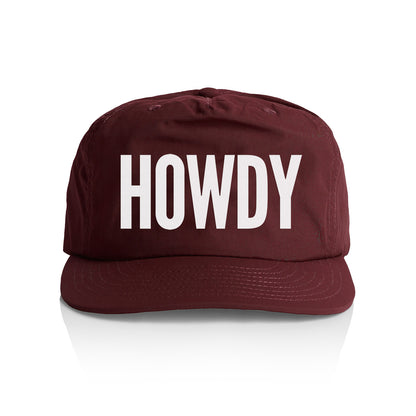 HOWDY Bold Nylon Snapback
