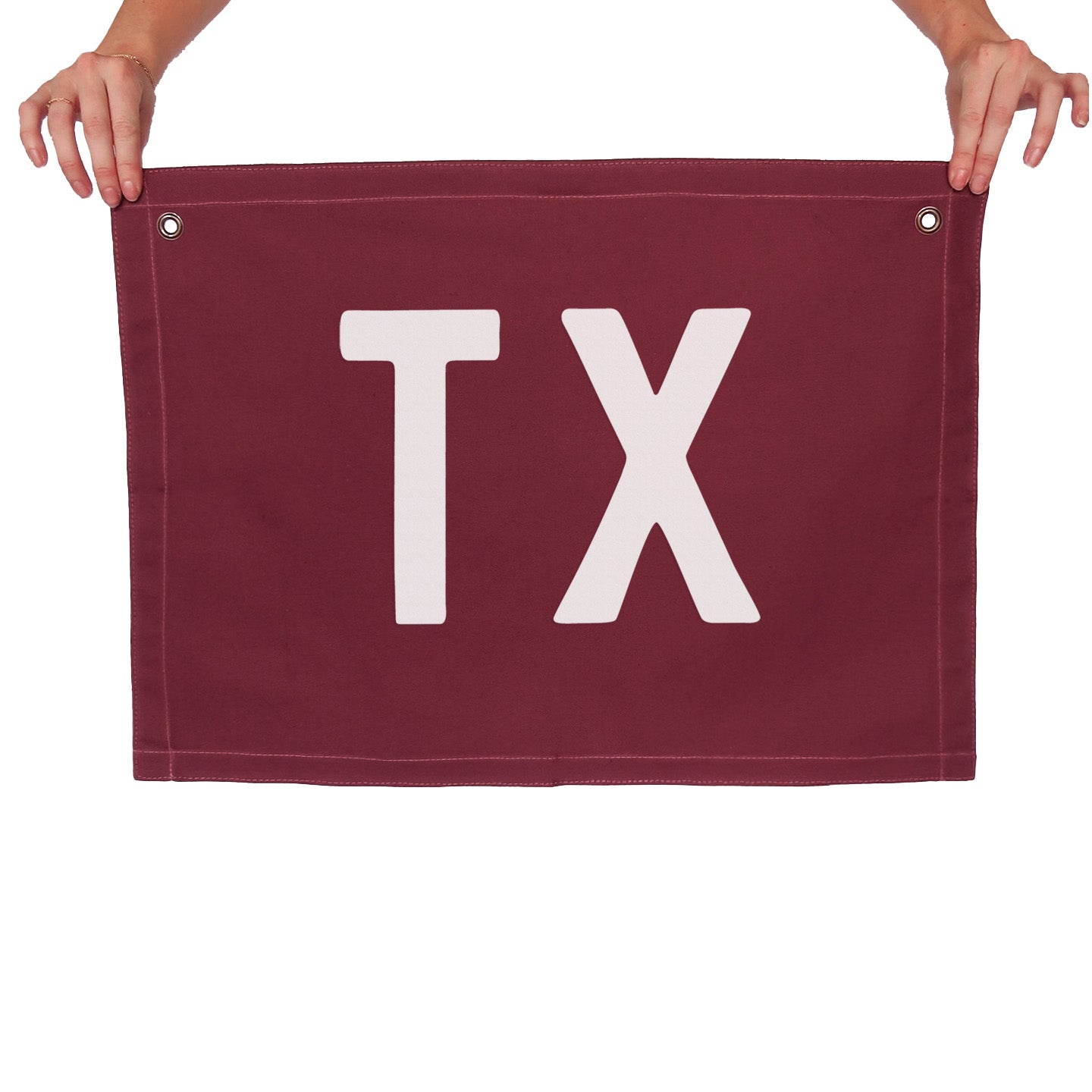 TX Large Canvas Flag