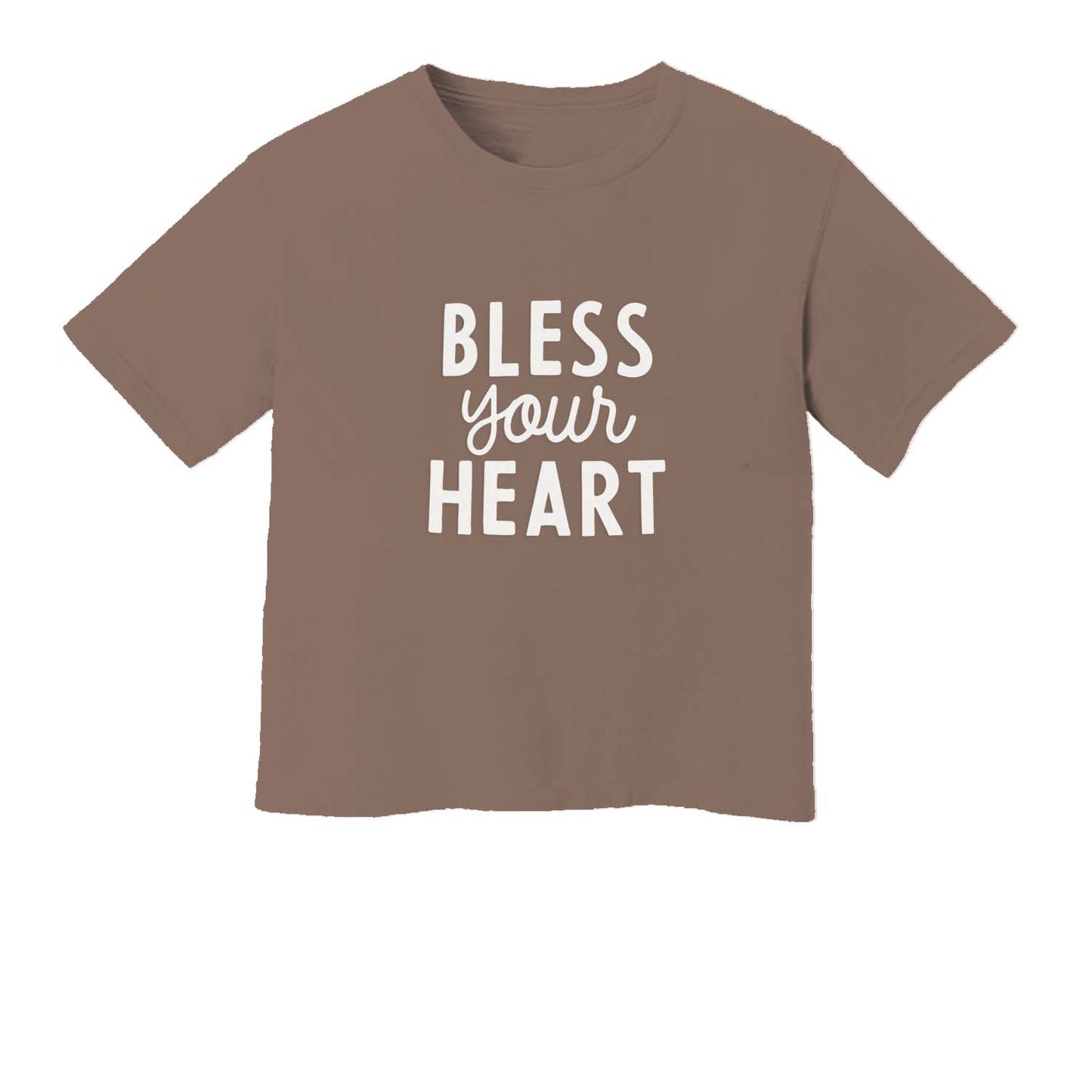 Bless Your Heart Washed Tee - Large Design