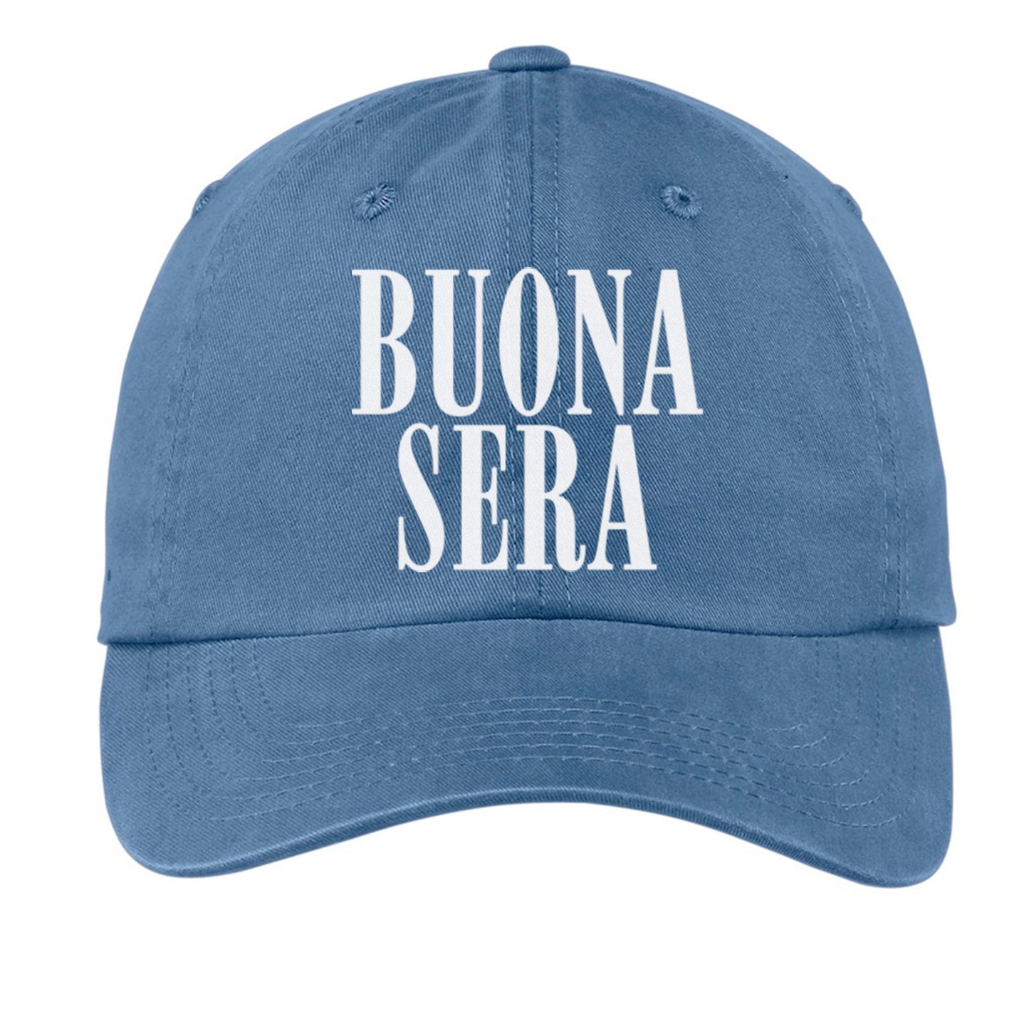 Buona Sera Stacked Western Baseball Cap