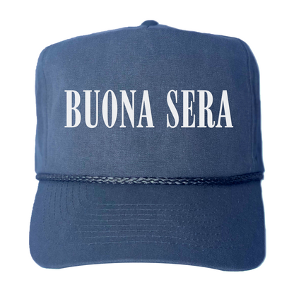 Buona Sera Western Canvas Trucker