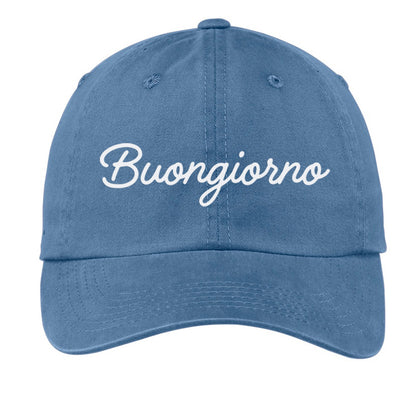 Buongiorno Cursive Baseball Cap