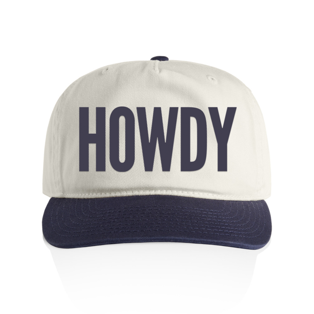 Howdy Bold 2 Tone Cap