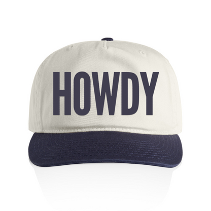 Howdy Bold 2 Tone Cap
