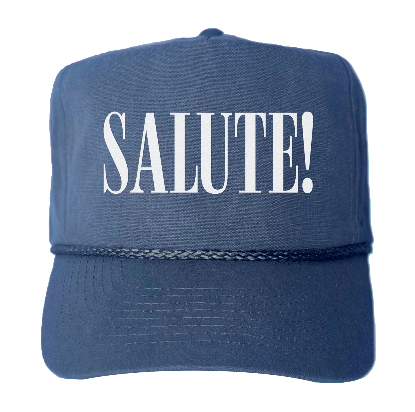 Salute! Western Canvas Trucker