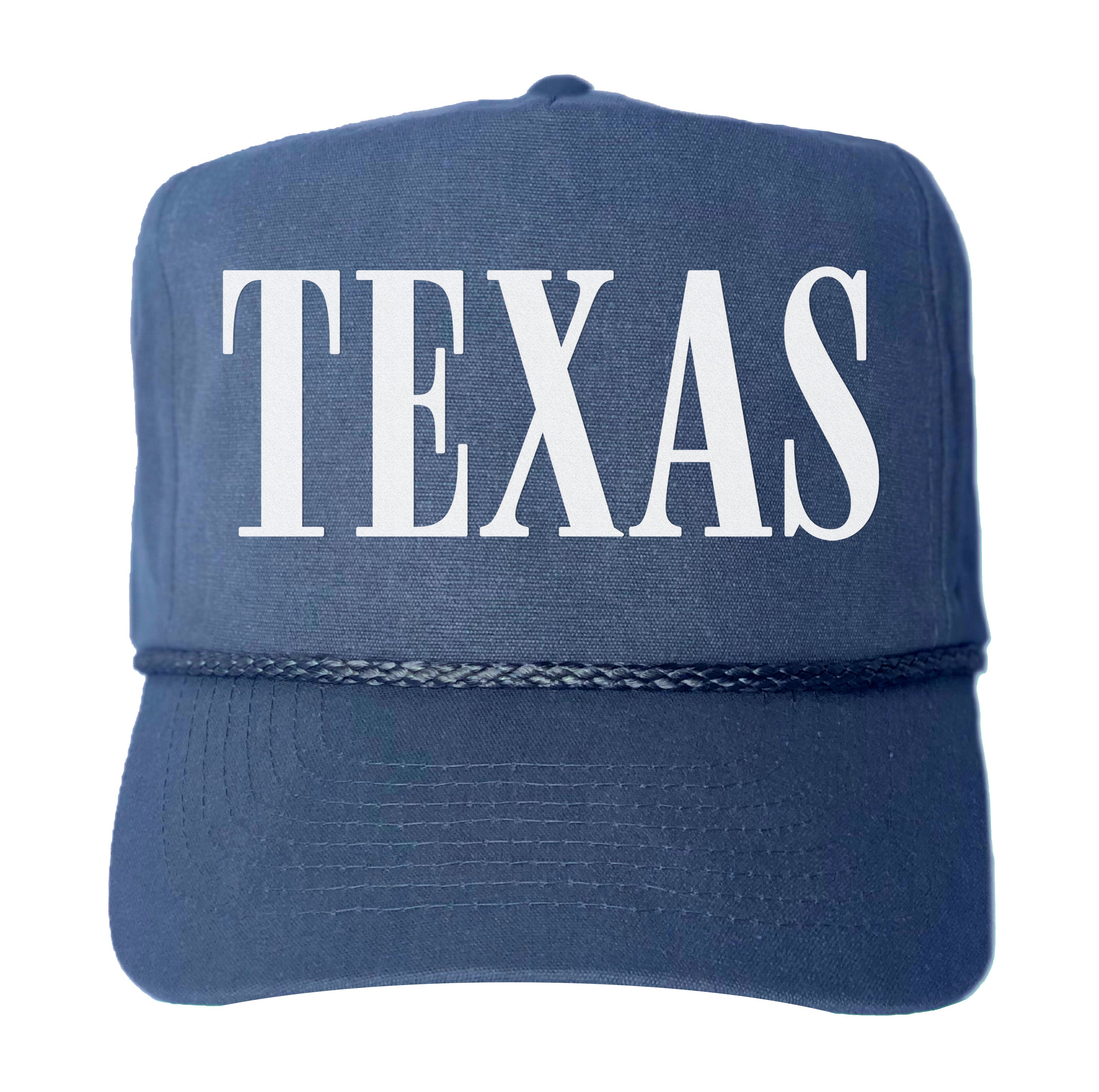 TEXAS Western Canvas Trucker Hat – Frankie Jean