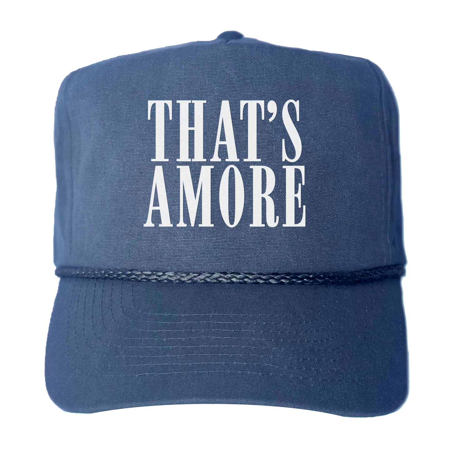 That's Amore Western Canvas Trucker