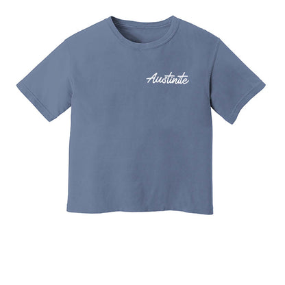 Austinite Cursive Washed Tee