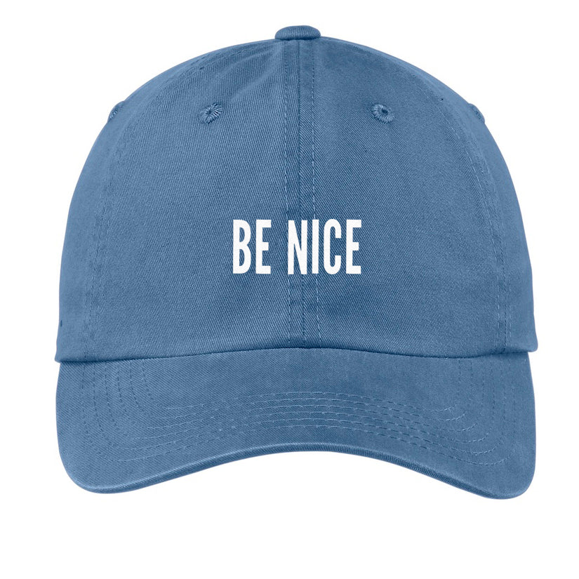 Be Nice Baseball Cap