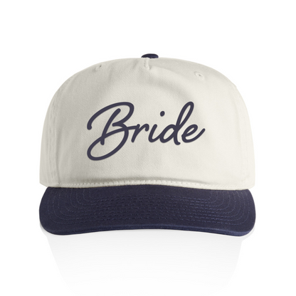Bride Cursive 2 Tone Cap