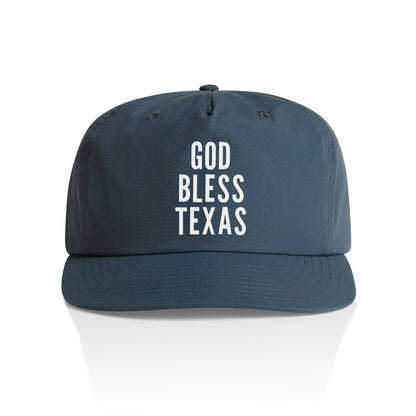 God Bless Texas Nylon Snapback