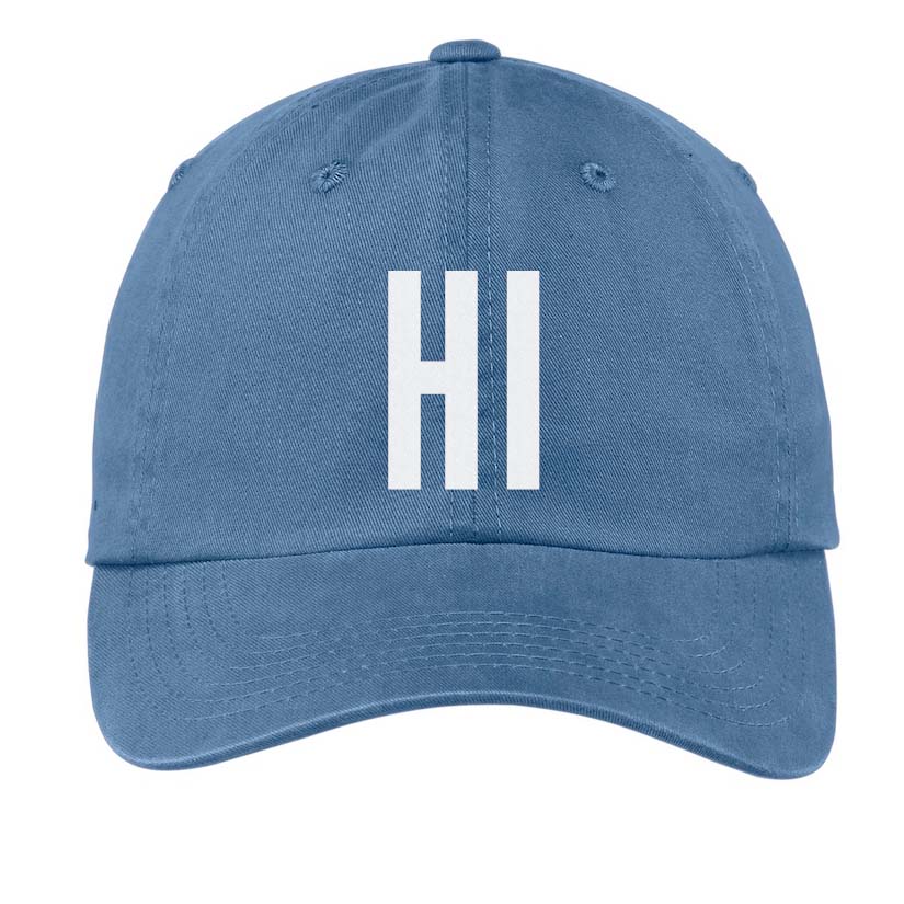 HI (Hawaii) Baseball Cap – Frankie Jean