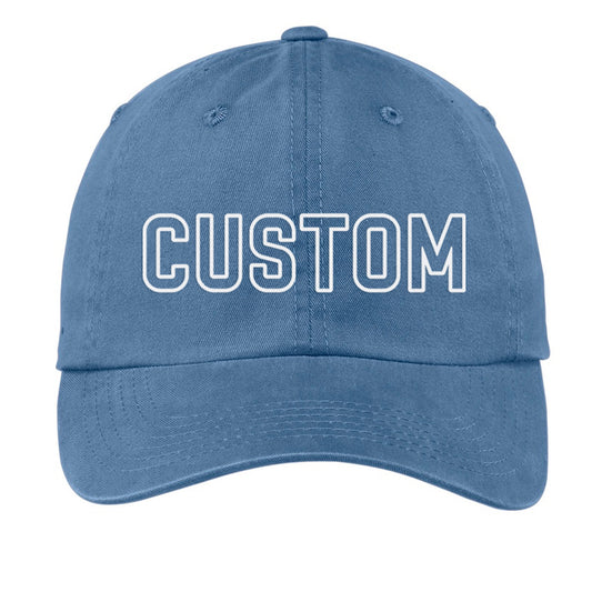 Custom Baseball Cap - Outline