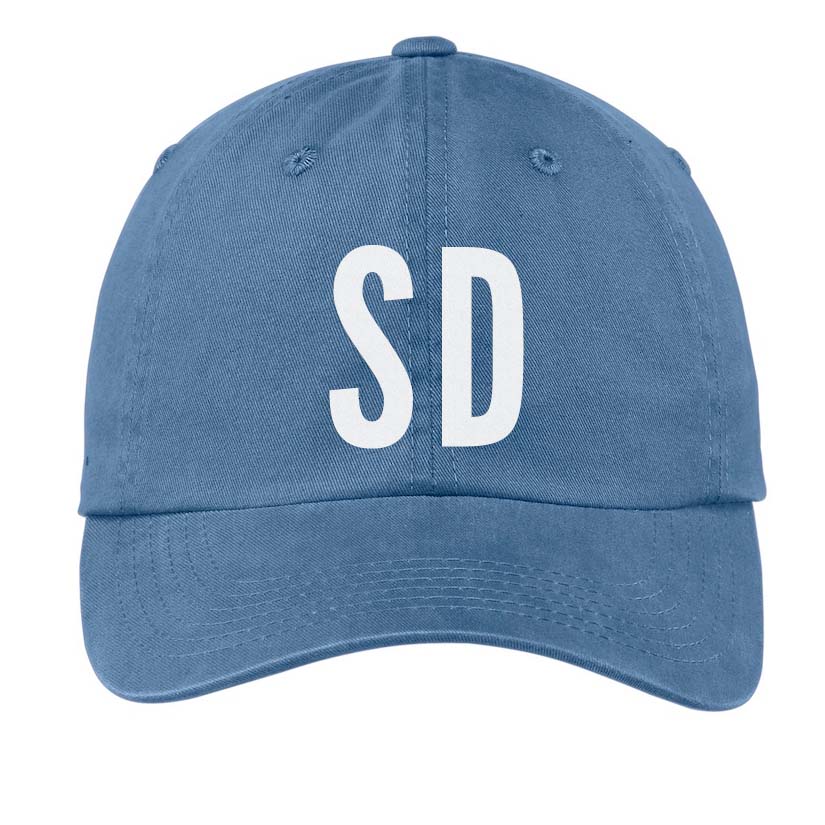 SD (San Diego) Baseball Cap