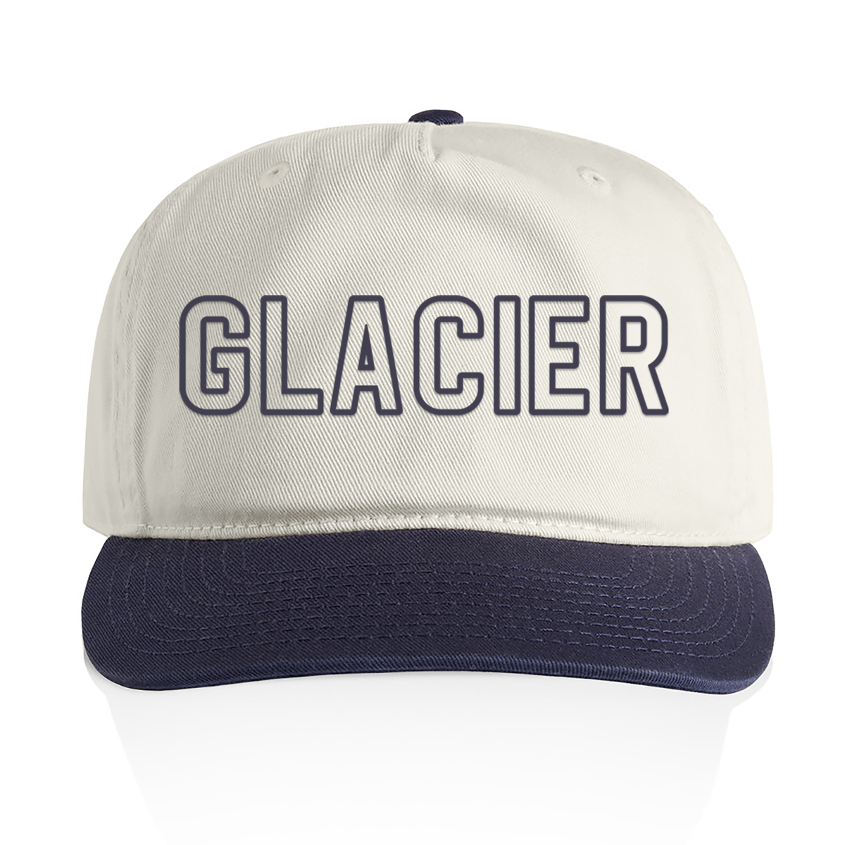 Glacier Outline 2 Tone Cap