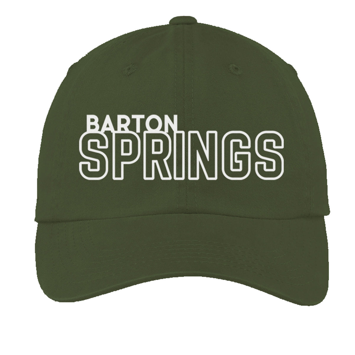 Barton Springs Outline Baseball Cap