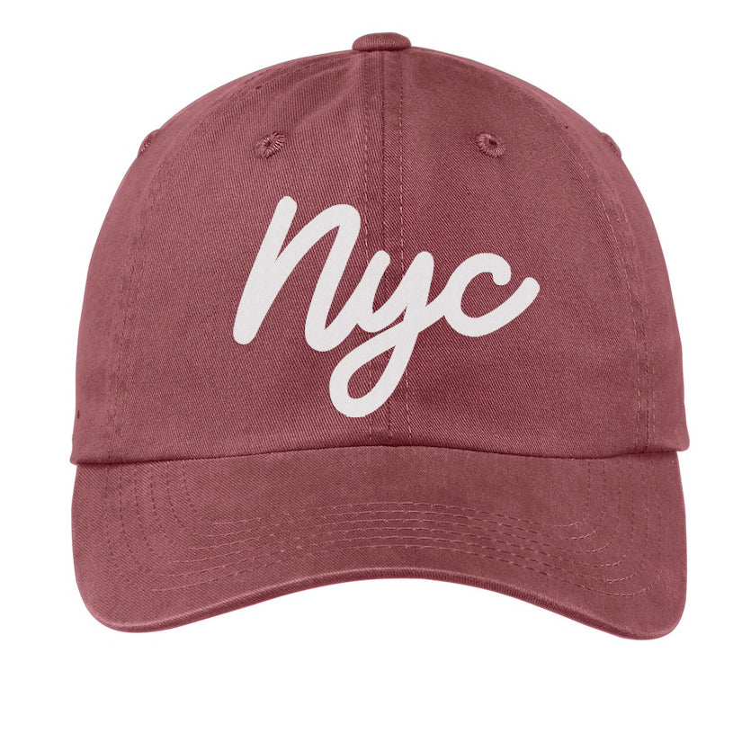 NYC Adjustable Baseball Cap | Frankie Jean