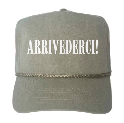 Arrivederci! Western Canvas Trucker